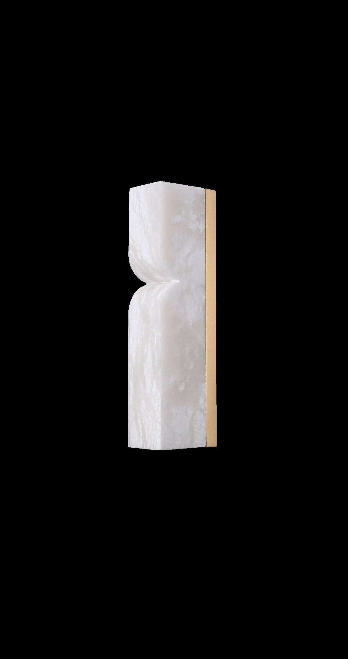Wave I Alabaster Wall Light