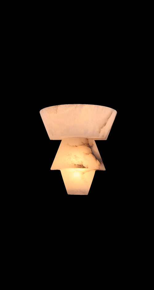 GEM Alabaster Wall Light